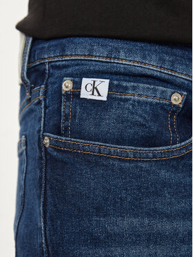 Calvin Klein Jeans Jeans Hlače J30J325735 Modra Slim Fit