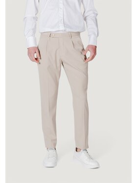 Antony Morato Antony Morato Spodnie garniturowe LUIS REGULAR FIT Beżowy Regular Fit