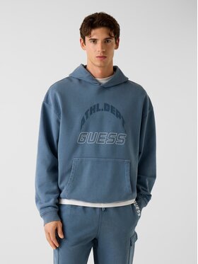 Guess Guess Mikina 180492 Světle modrá Classic Fit