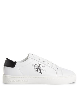 Calvin Klein Jeans Calvin Klein Jeans Tossud Classic Cupsole Laceup Lth Wn YW0YW01269 Valge