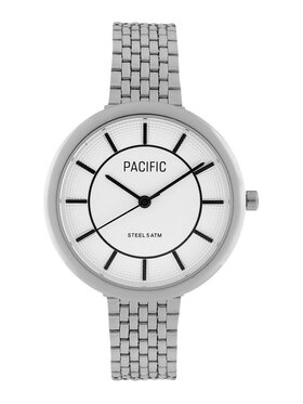 Pacific Pacific Zegarek Pacific-PC00416 Srebrny