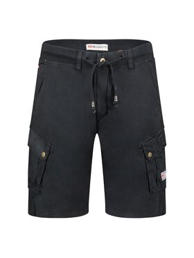 Geographical Norway Geographical Norway Bermudy SY1621H/GN-Black Czarny Regular Fit