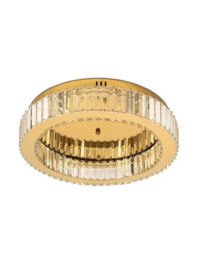 MIAhome MIAhome Lampa sufitowa plafon BORRA złota Złoty