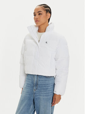 Calvin Klein Jeans Calvin Klein Jeans Žieminė striukė J20J224615 Balta Regular Fit