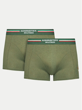 Aeronautica Militare Aeronautica Militare Súprava 2 kusov boxeriek AM1UBX001 Kaki