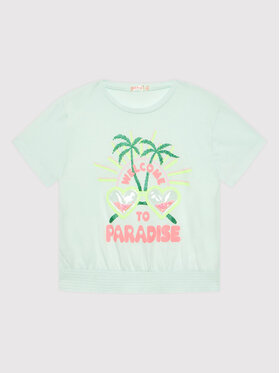 Billieblush Billieblush T-Shirt U15978 Zielony Regular Fit