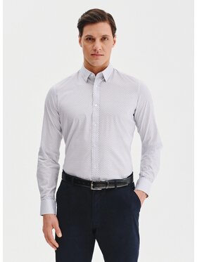 Pako Lorente Pako Lorente Koszula P25SF-1X-026 Biały Slim Fit