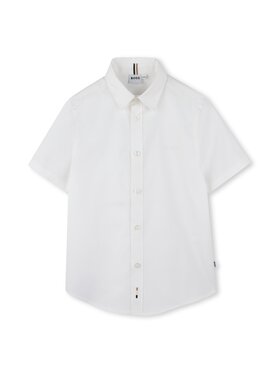 BOSS BOSS Сорочка J52001 D Білий Regular Fit