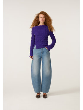 Fabienne Chapot Fabienne Chapot Bluzka 6852-1857-98 Fioletowy Regular Fit