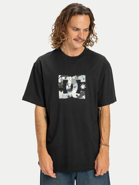 DC Shoes DC Shoes T-shirt Star Filled EDYZT04348 Crna Regular Fit