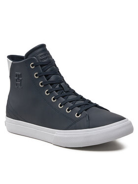 Tommy Hilfiger Tenisice Th Hi Vulc Street Lth Ess FM0FM04897 Plava