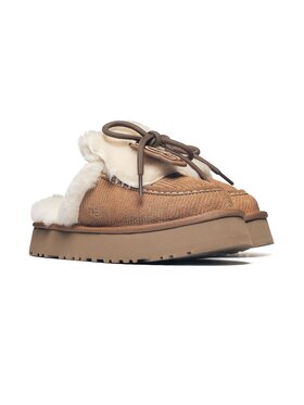 Ugg Ugg Kapcie Disquette Heritage 1180360-CHE Brązowy