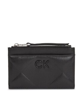 Calvin Klein Calvin Klein Duży Portfel Damski Quilt K60K611704 Czarny