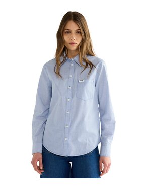 Wrangler Wrangler Koszula 112386758 Niebieski Regular Fit