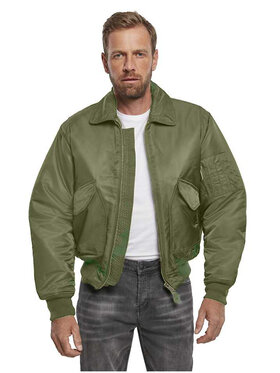Brandit Brandit Kurtka bomber 3110.1.5XL Zielony Regular Fit