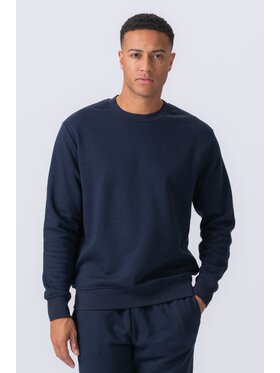 TeeShoppen TeeShoppen Sweter 'Basic Collection' Granatowy Regular Fit