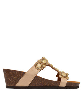 Scholl Scholl Plätud Zanzibar T-Bar MF00809 Beež