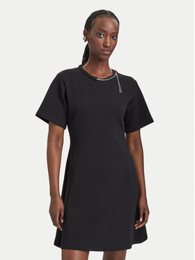 HUGO HUGO Ежедневна рокля Neriet 50568544 Черен Slim Fit