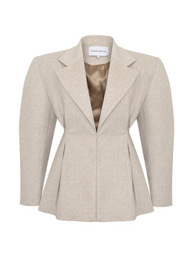 Magda Matyja Magda Matyja Marynarka BELLAVIA BLAZER Szary jasny Oversize