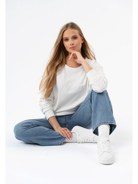 Volcano Volcano Bluza B-GLOW Biały Regular Fit