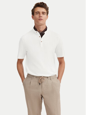 Bugatti Bugatti Polo särk 8150-75021C Valge Regular Fit