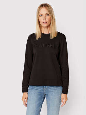 Calvin Klein Calvin Klein Majica dugih rukava Tonal Embroidery K20K204875 Crna Regular Fit
