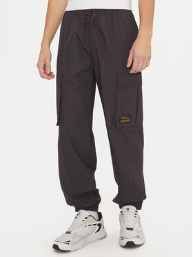Champion Champion Pantaloni trening 220415 Negru Loose Fit