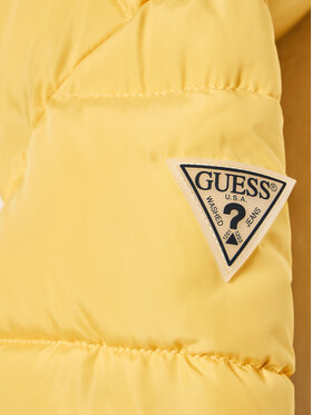 Guess Pernata Jakna N3BL02 WB240 Žuta Regular Fit