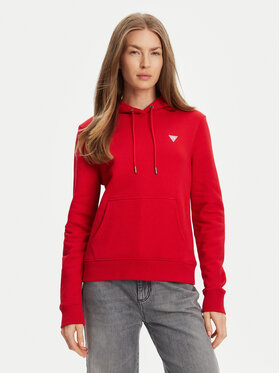 Guess Guess Μπλούζα W4YQ04 KC811 Κόκκινο Regular Fit