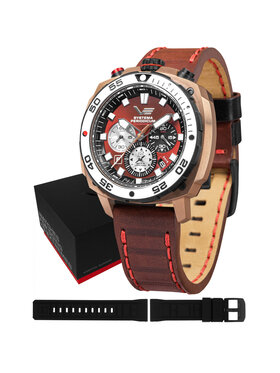 Vostok Europe Vostok Europe Zegarek VK67-650E724LBE Brązowy