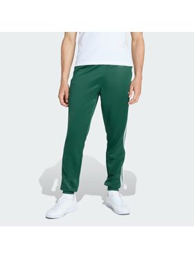 adidas adidas Spodnie materiałowe 159296 Zielony Slim Fit