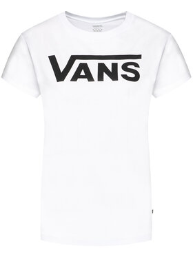 Vans Vans Tricou Wm Flying V Crew Tee VN0A3UP4 Alb Regular Fit