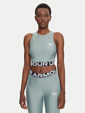 Under Armour Under Armour Koszulka techniczna HeatGear 1388694 Zielony Slim Fit