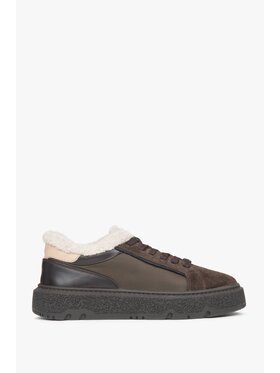Estro Estro Scarpe da ginnastica ER00117957 Marrone