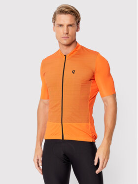 Quest Quest Koszulka rowerowa Go Anywhere Pomarańczowy Slim Fit