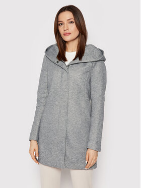 ONLY ONLY Демісезонний плащ Sedona 15142911 Сірий Regular Fit
