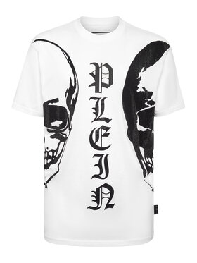 PHILIPP PLEIN PHILIPP PLEIN T-Shirt 2633 Biały Regular Fit