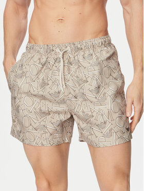 Emporio Armani Emporio Armani Kopalne hlače EM000583 AF20440 F6056 Siva Regular Fit