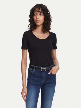 Weekend Max Mara Weekend Max Mara Tricou Multij 2625946031 Negru Regular Fit