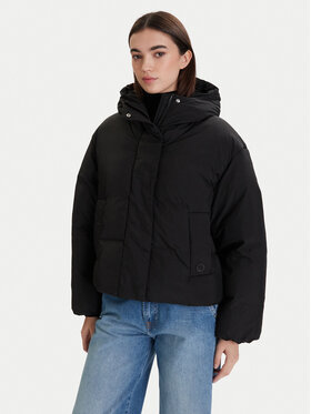 BOSS BOSS Télikabát Paffia 50546843 Fekete Regular Fit