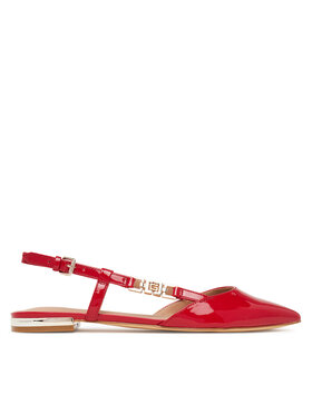 Guess Guess Baleriny FLTFR2 PAF05 Czerwony