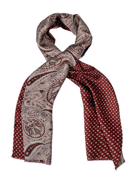 ALLORA BE UNIQUE ALLORA BE UNIQUE Scialle 100% silk Bordeaux