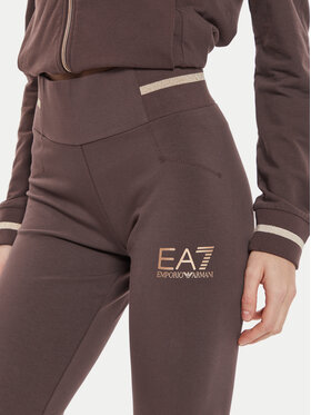 EA7 Emporio Armani Leggings 8NTP68 TJ01Z 1755 Smeđa Slim Fit