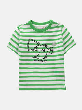 Coccodrillo Coccodrillo Tricou WC4143201UWN Verde Regular Fit