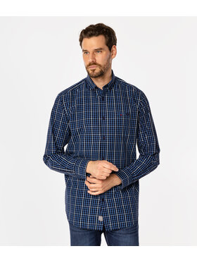 Lee Cooper Lee Cooper Koszula NEW TENBY Niebieski Comfort Fit