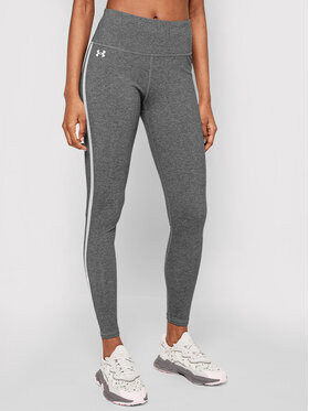 Under Armour Under Armour Legginsy Ua Favourite Hi-Rise 1356404 Szary Slim Fit