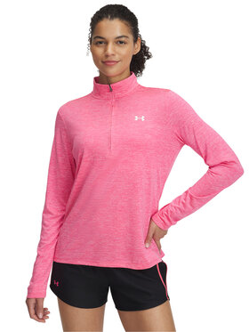 Under Armour Under Armour Bluza techniczna 1384225 Różowy Relaxed Fit