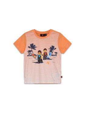 LEGO LEGO T-Shirt Ludzik Pomarańczowy Regular Fit