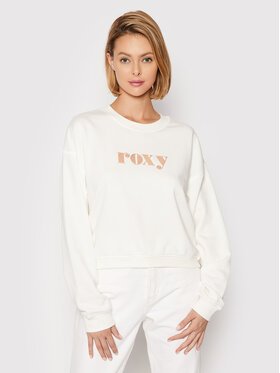 Roxy Roxy Bluza Break Away ERJFT04394 Biały Relaxed Fit