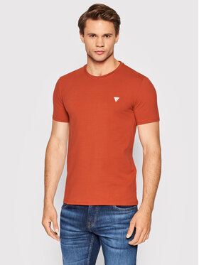 Guess Guess T-Shirt Core M2YI24 J1311 Czerwony Super Slim Fit